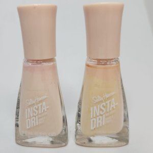 2 Sally Hansen Insta-Dri Nail Color Polish #123 CHAMPAGNE SUPERNOVA - cream